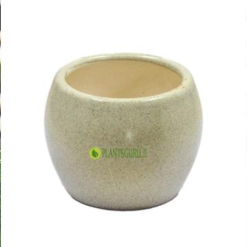 Ceramic Pot Round Bowl Shape